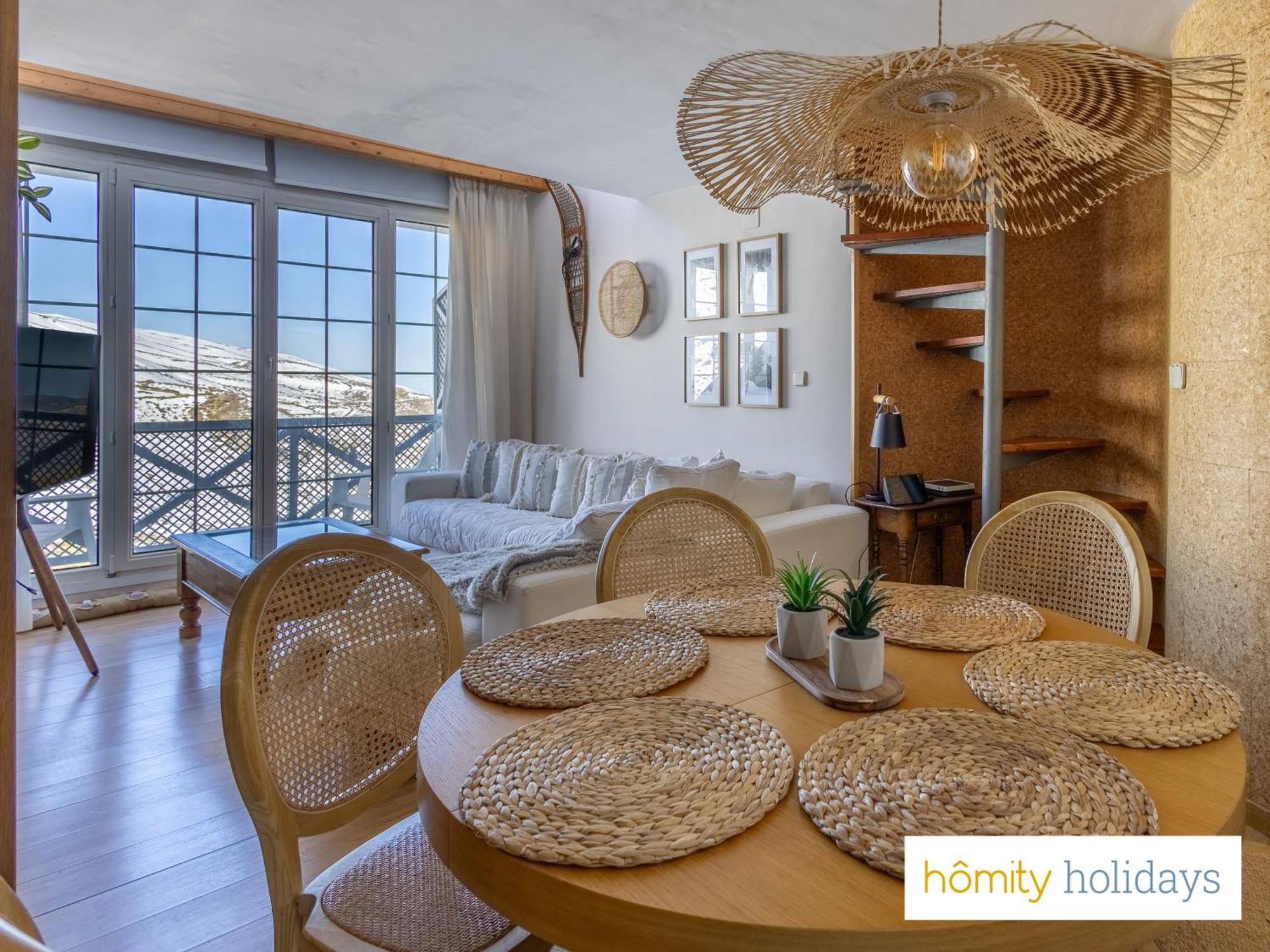 Homity Holidays - Duplex Sierra Nevada - Montebajo - A Pie De Pista Ngoại thất bức ảnh